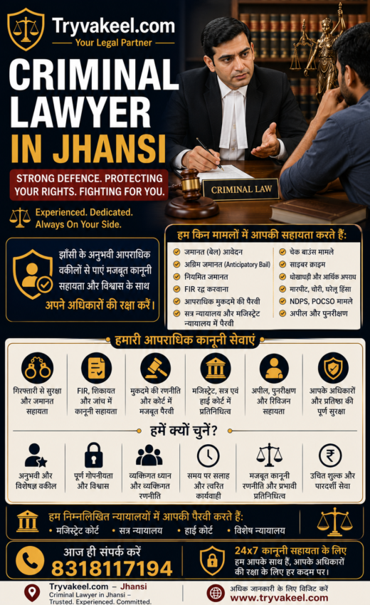 Criminal Lawyers in jhansi